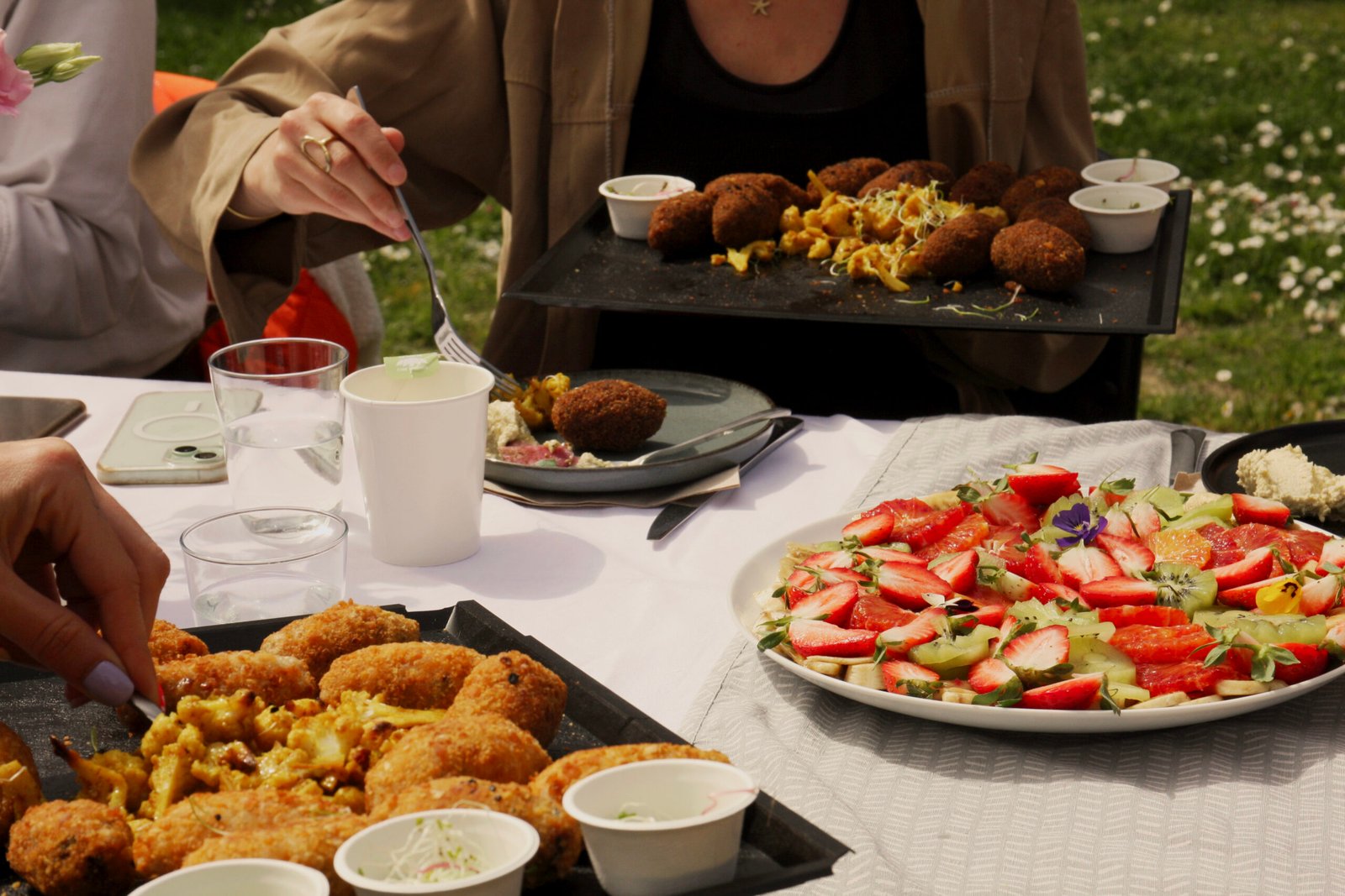 Assortiment de buffet végétal